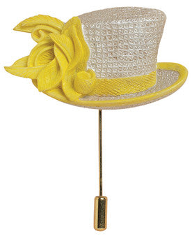 Sunny Days Rosebud Hat Pin