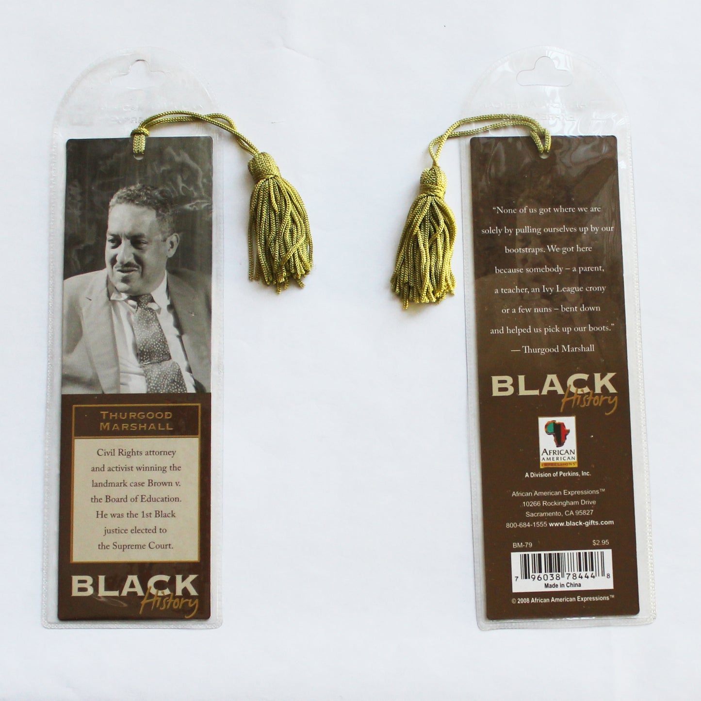 Thurgood Marshall Bookmark