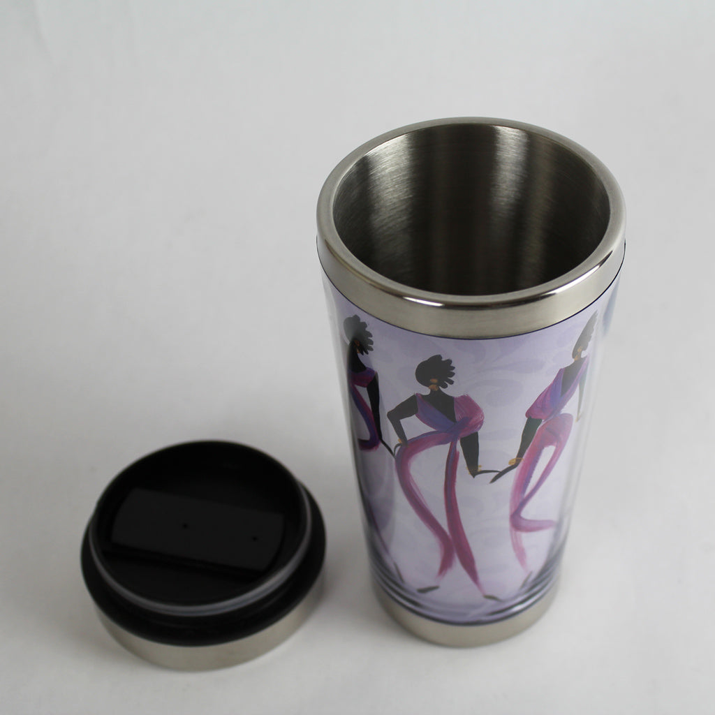 If Your Dream Doesn't Scare You African American Travel Mug Art by Gbaby