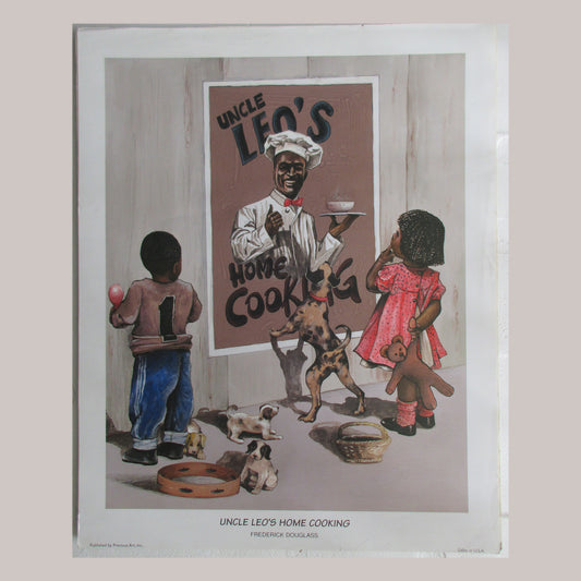 Uncle Leo's Home Cooking Unframed Print Frederick Douglass