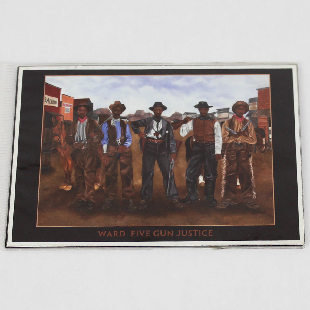 Five Gun Justice Magnet Dwight Judah Ward