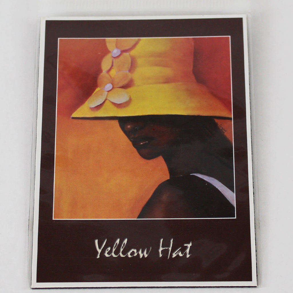 Yellow Hat Magnet Laurie Cooper