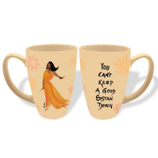 You Can't Keep A Good Sistah Down Latte Mug