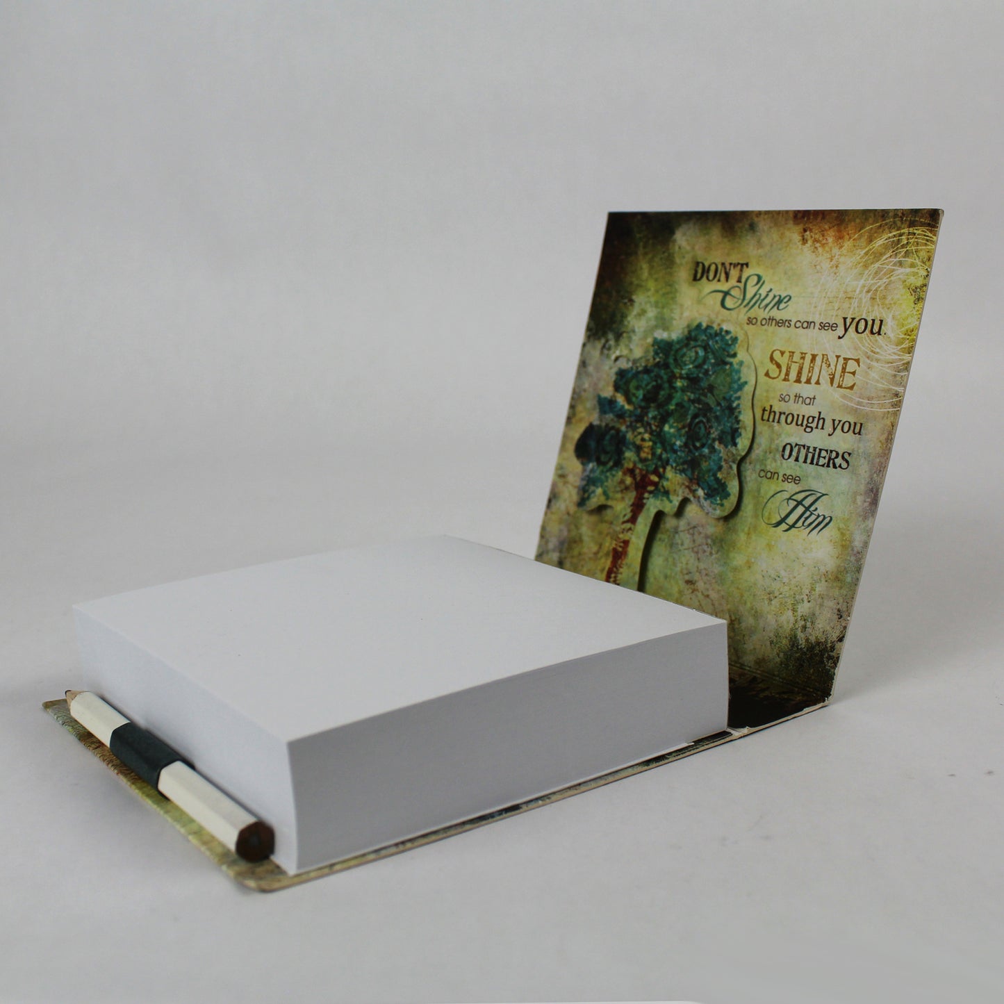 You Will Find Refuge Pop Up Note Cube