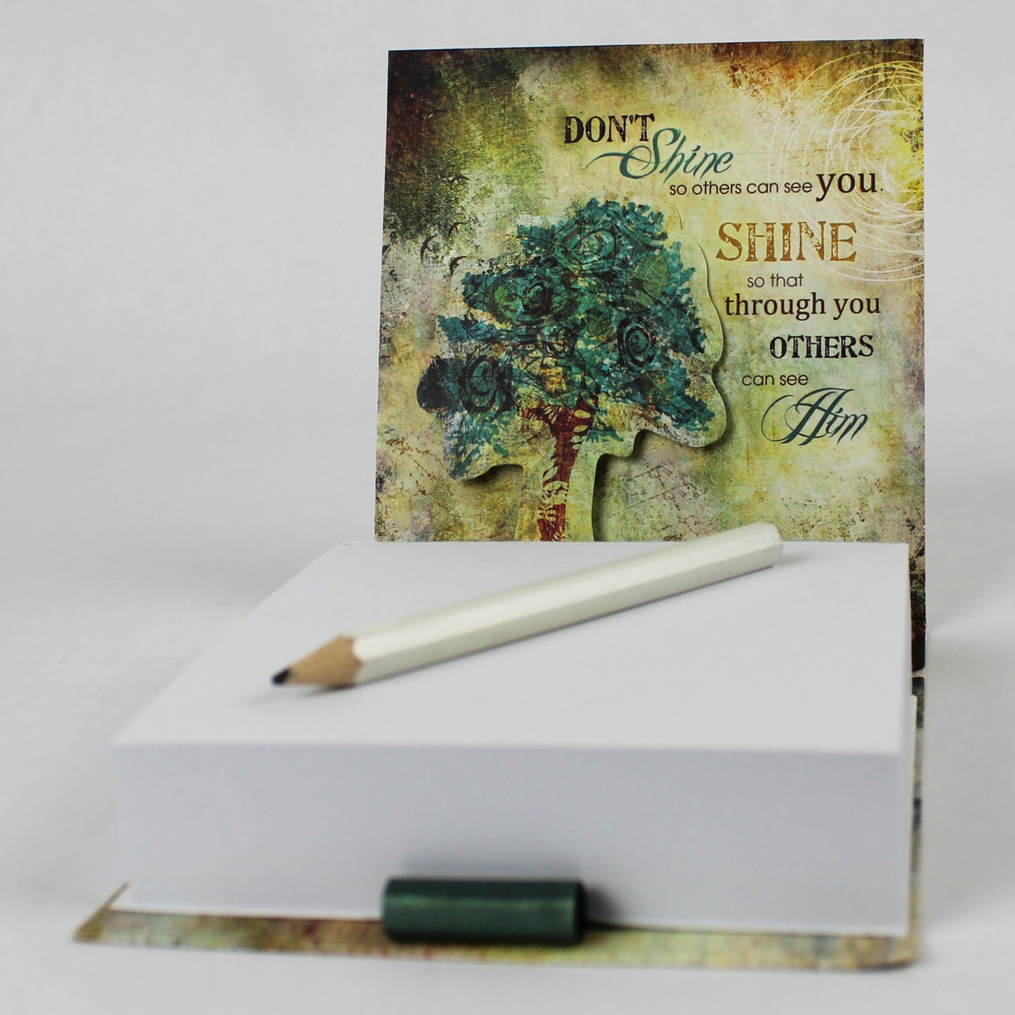 You Will Find Refuge Pop Up Note Cube