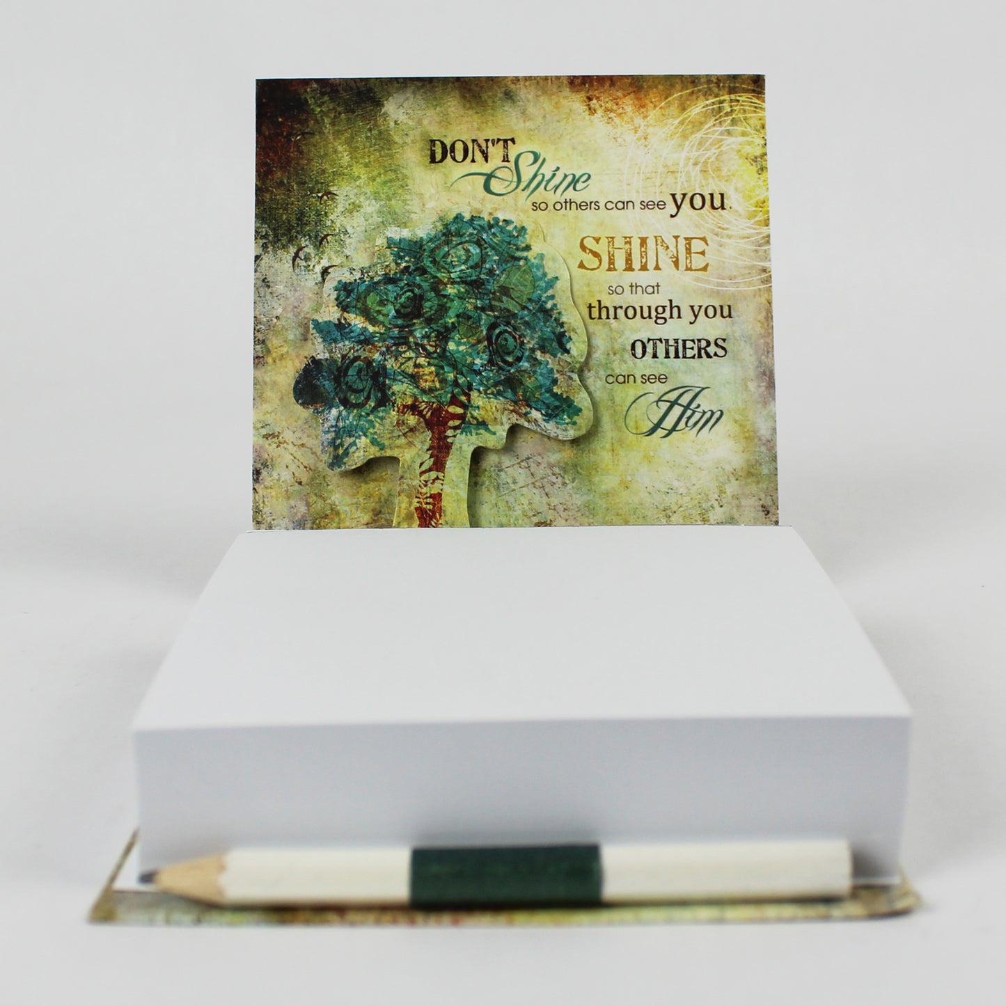 You Will Find Refuge Pop Up Note Cube