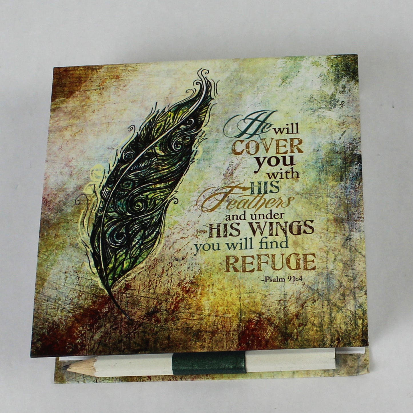 You Will Find Refuge Pop Up Note Cube