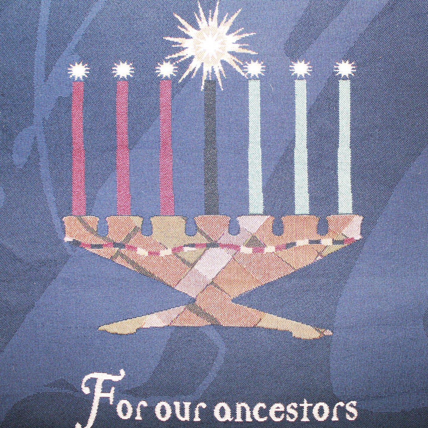 Kwanzaa Wall Hanging Tapestry detail