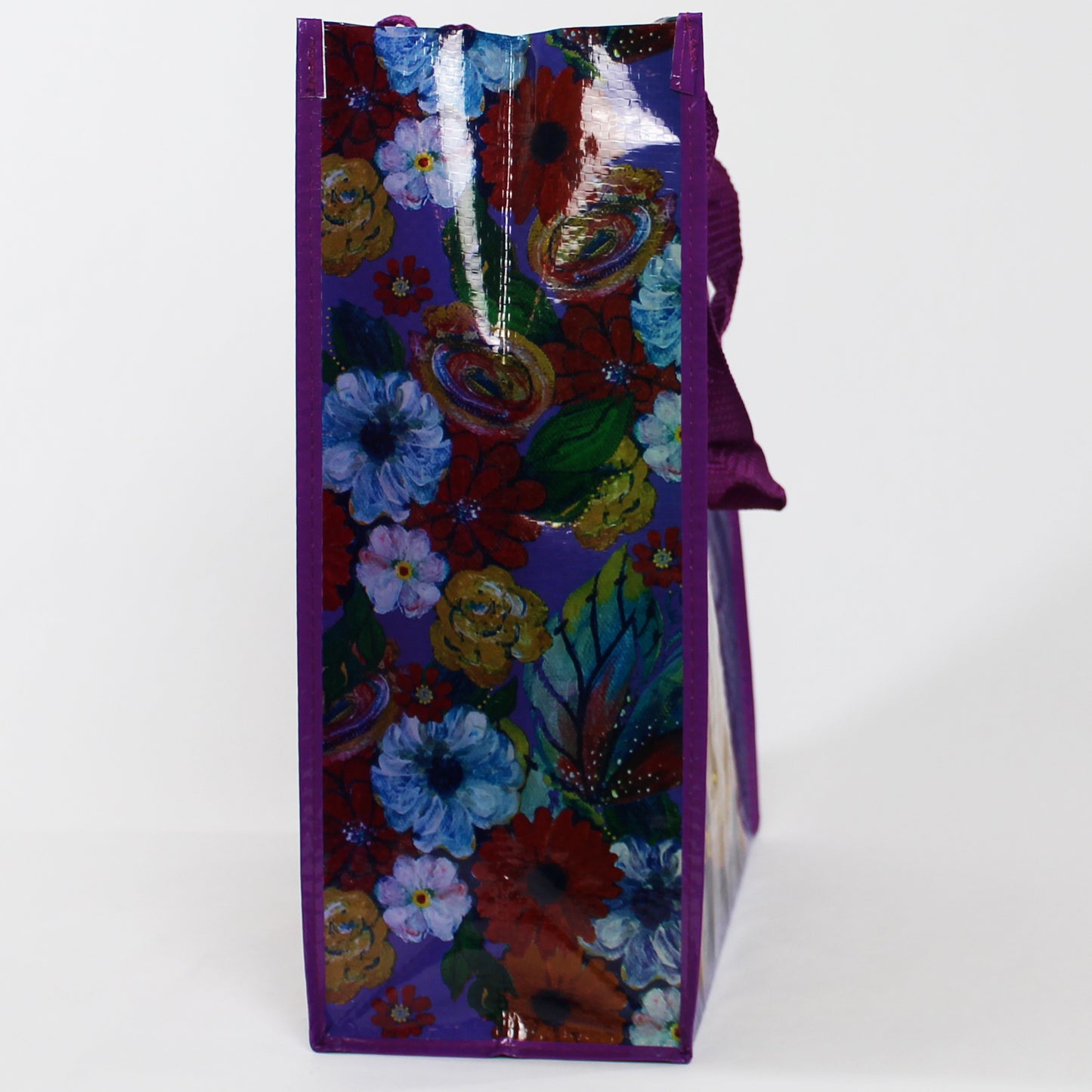 Believe, Blossom & Become Reusable ECO Shopping Tote Bag side