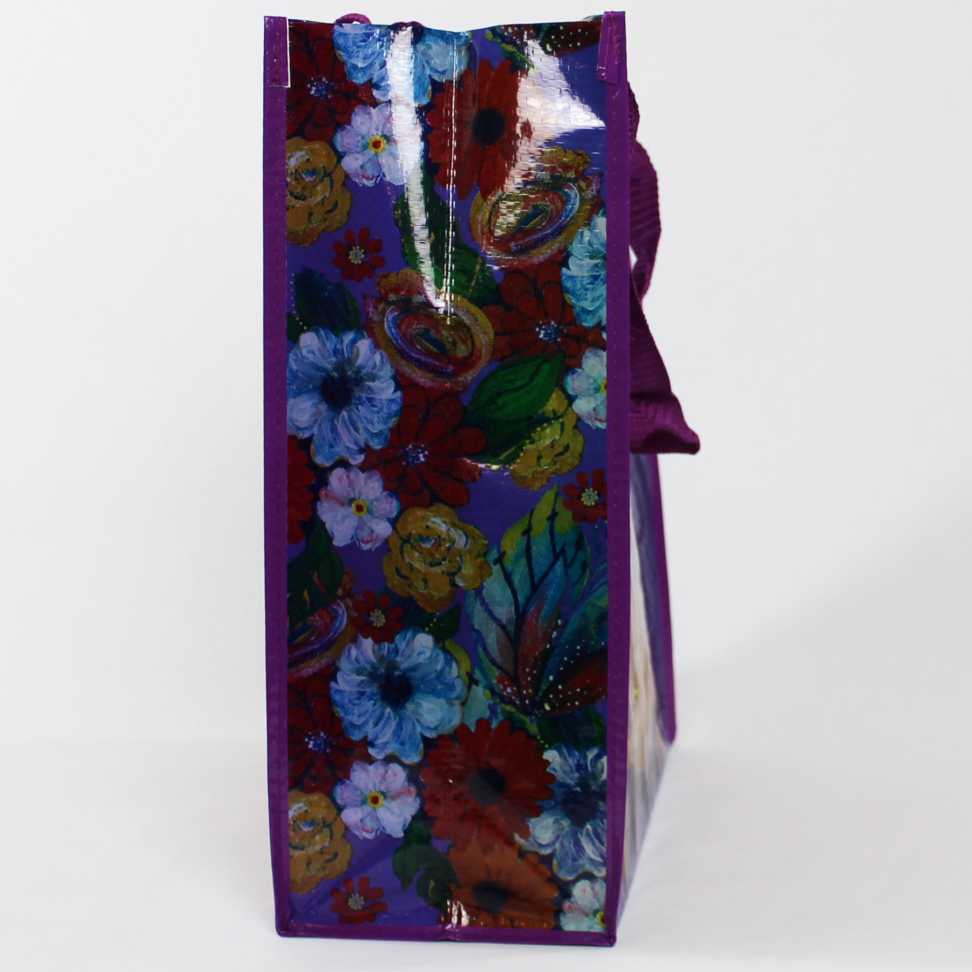 Believe, Blossom & Become Reusable ECO Shopping Tote Bag side