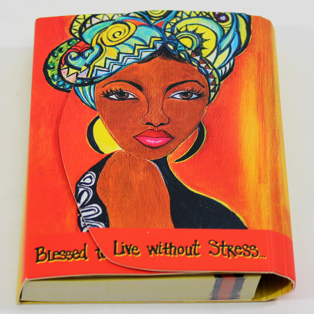 Blessed To Live Without Stress Stylus Purse Pal front
