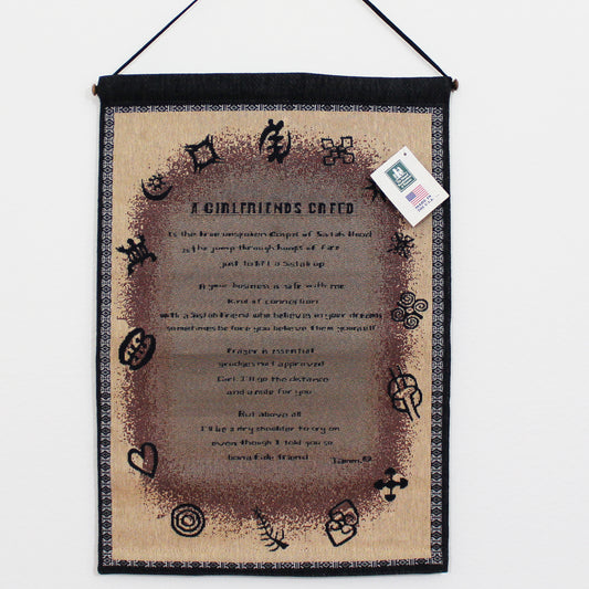 Sistah's Creed Wall Hanging Tapestry