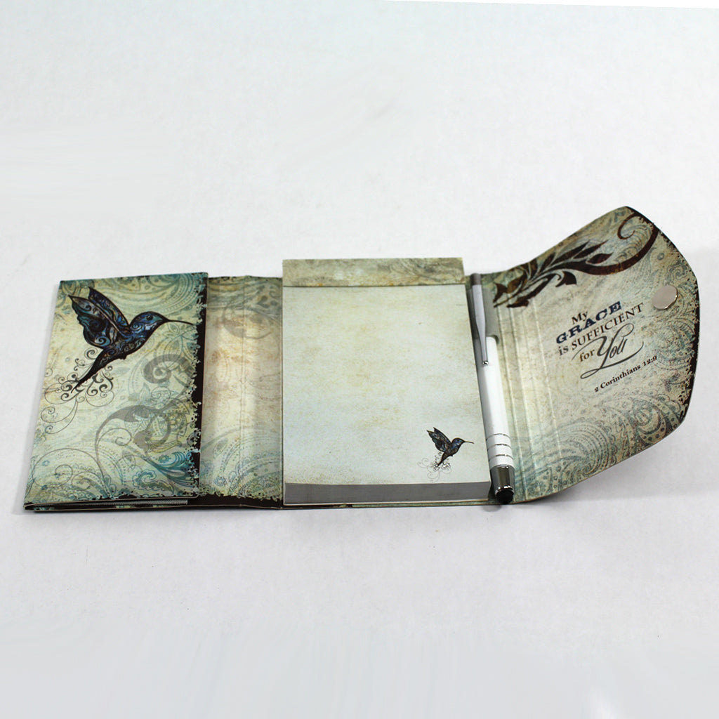 I Have Fought the Good Fight Stylus Purse Pal open
