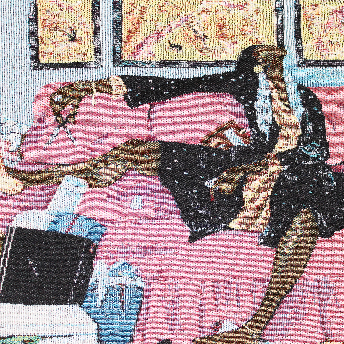 Maxed Out Tapestry Wall Hanging, detail