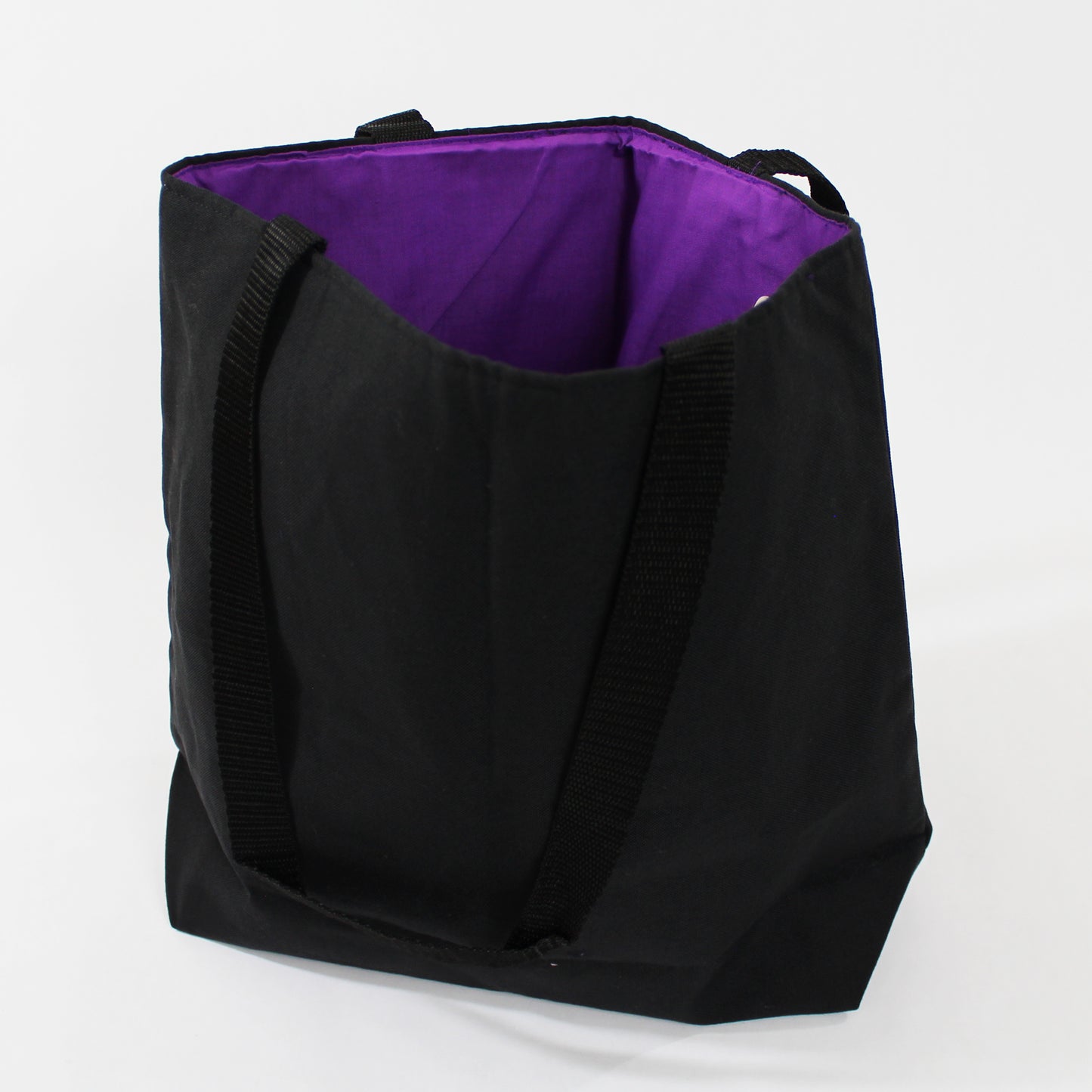 Harriet Rosebud Pathways Fall Cotton Tote Bag back