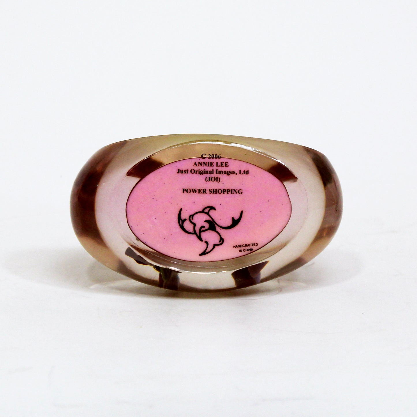 Power Shopping Paperweight By Annie Lee bottom