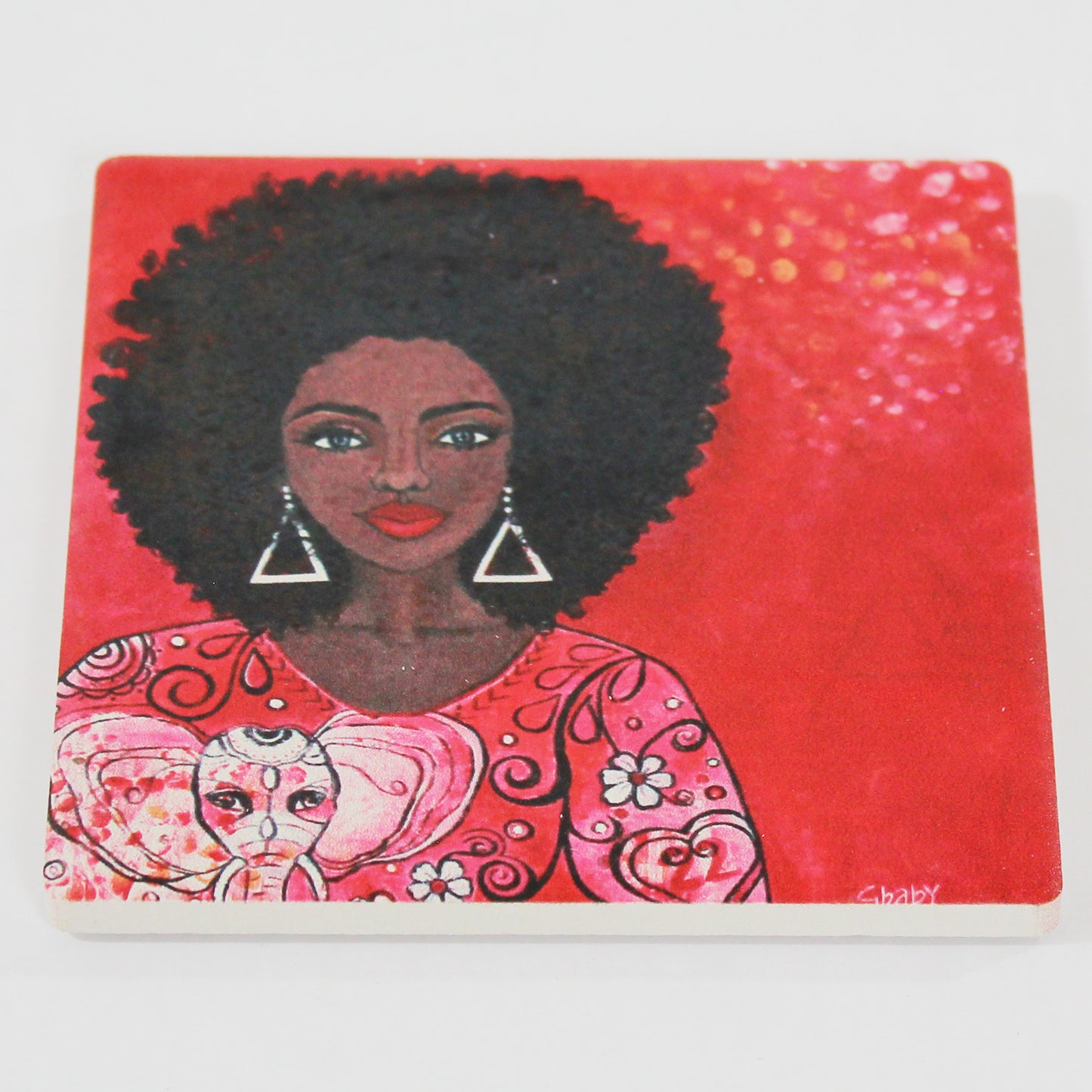 Strong Women Assorted Coaster Set art by Gbaby