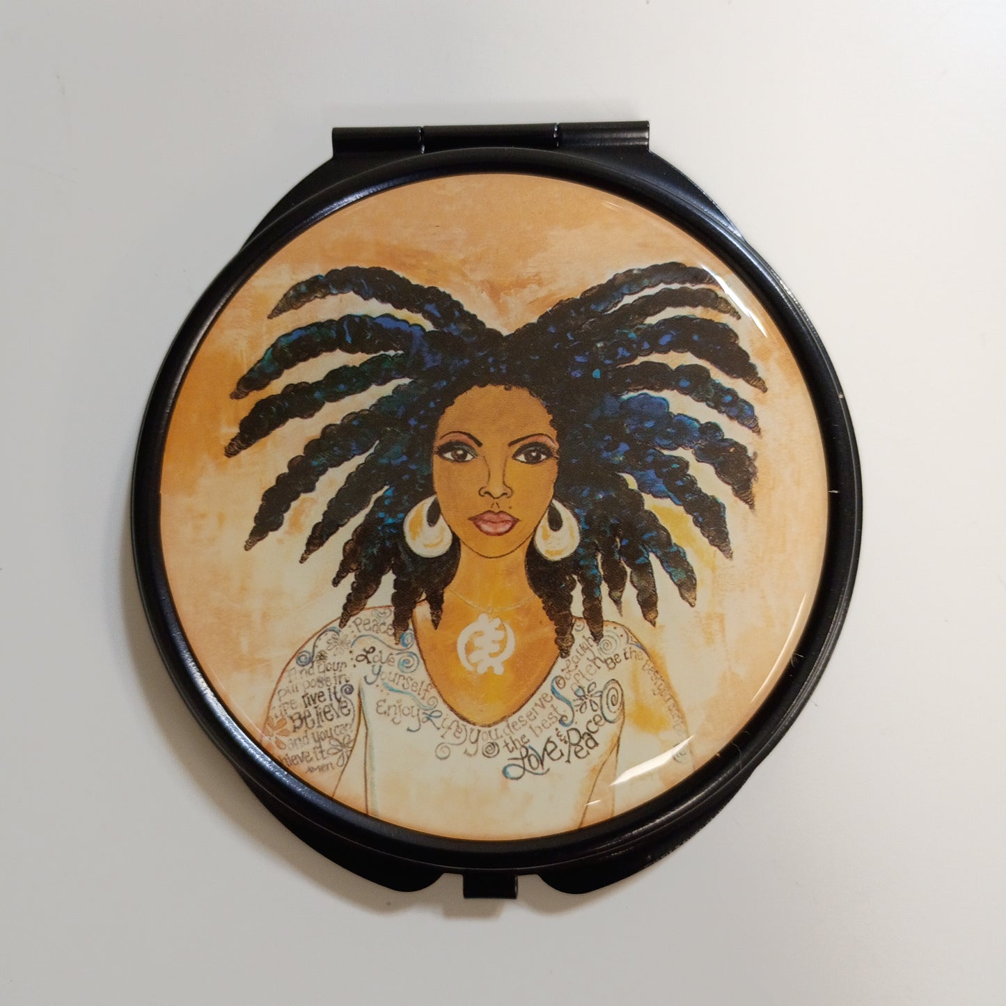 Nubian Queen Pocket Mirror