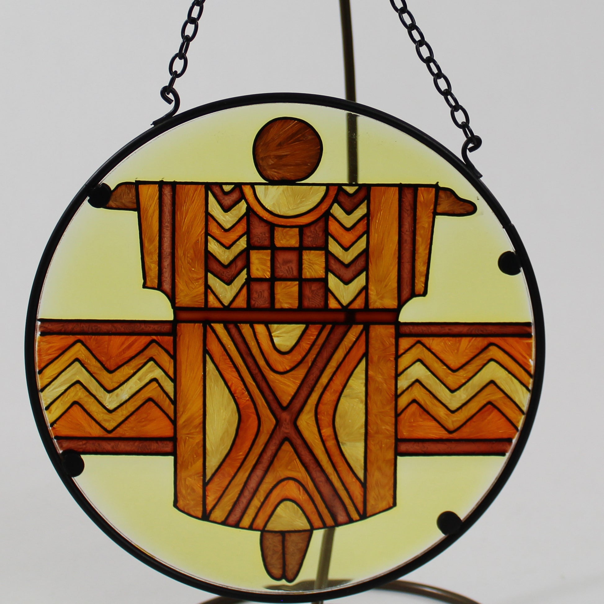 Sahara Robe African American Black Suncatcher