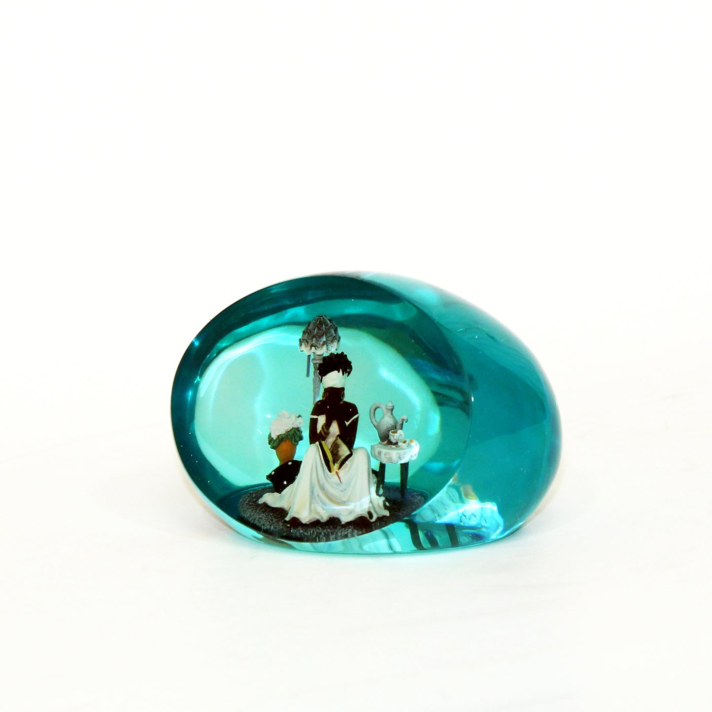 My Cup Runneth Over Paperweight By Annie Lee side 1