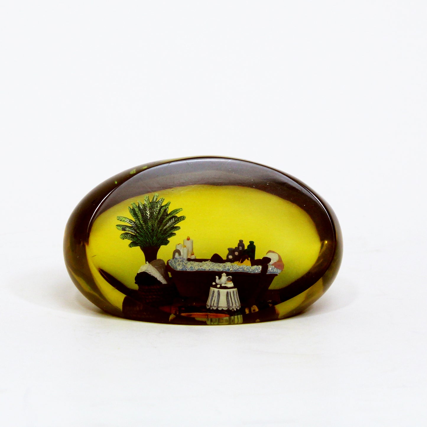 Steeping And Soaking Paperweight By Annie Lee