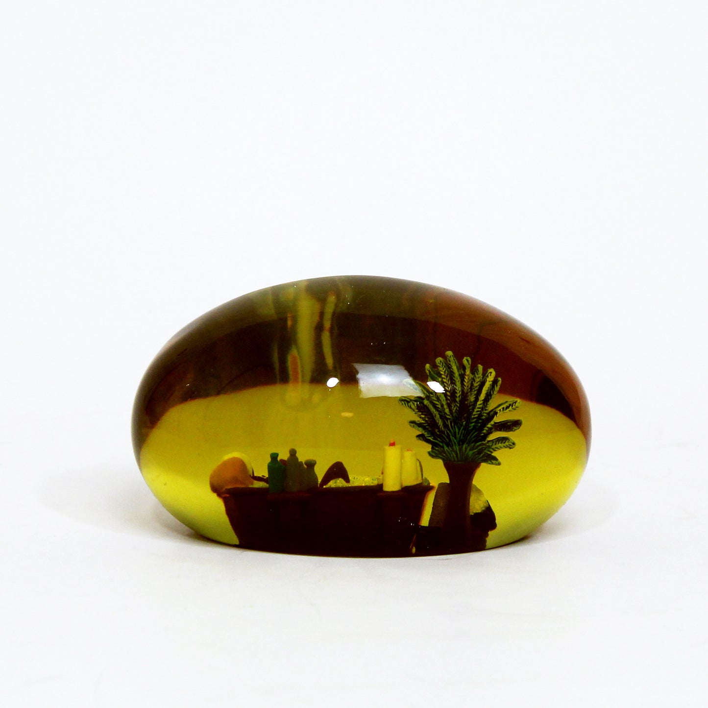 Steeping And Soaking Paperweight By Annie Lee rear