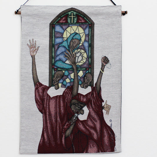 Sunday Morning Choir Wall Hanging Tapestry