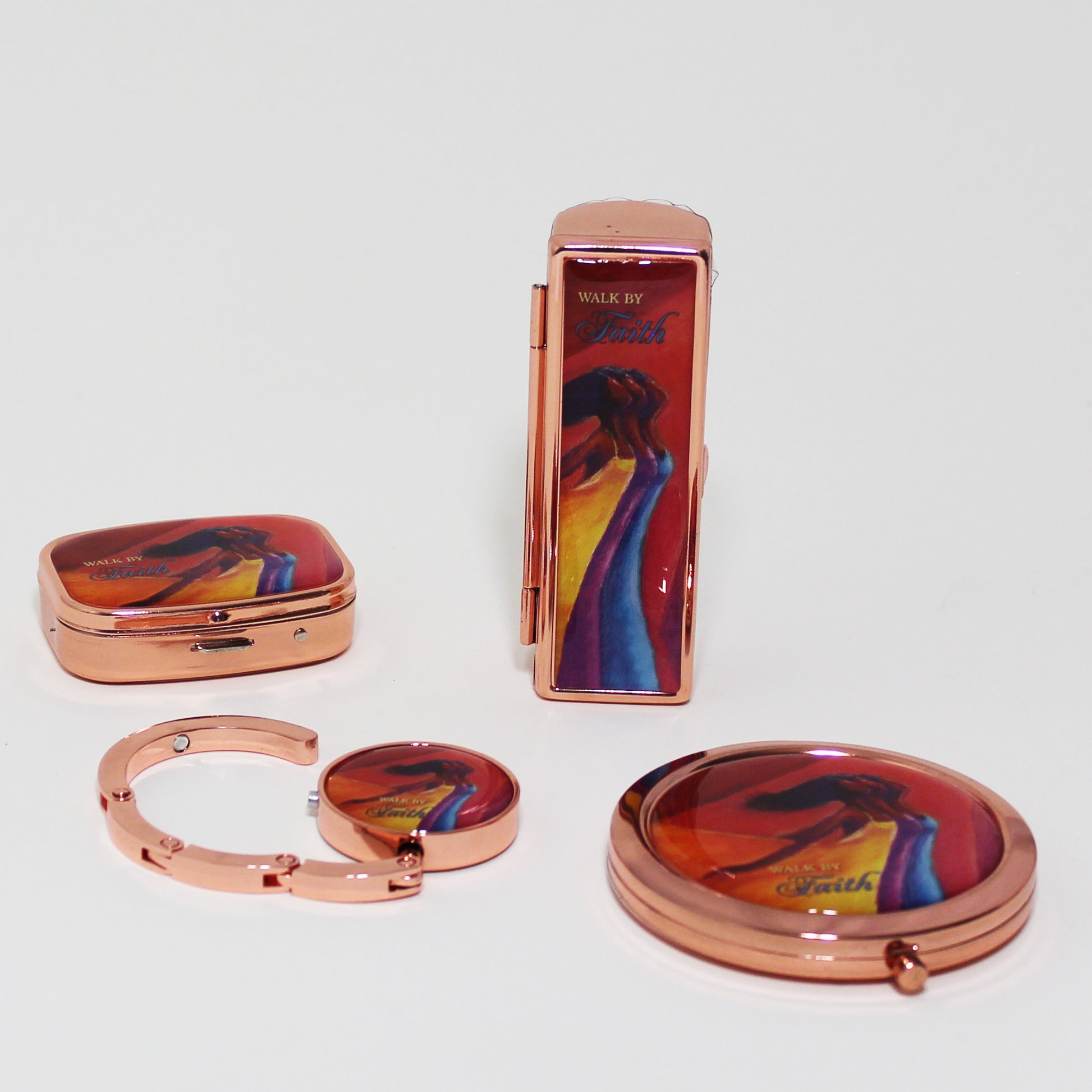 Walk By Faith Purse Accessory Gift Set items