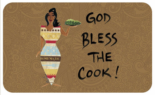 God Bless The Cook Interior Floor Mat