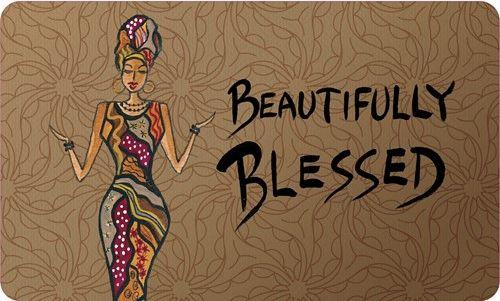 Beautifully Blessed Interior Floor Mat