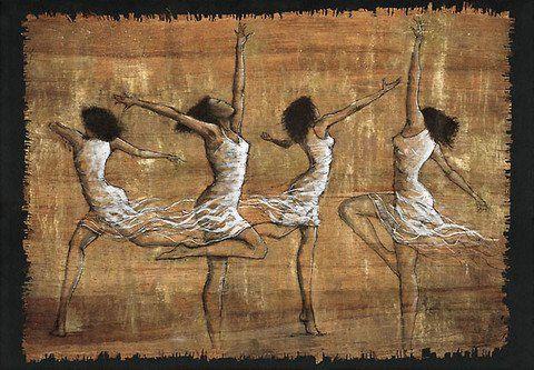Rejoice print by Monica Stewart