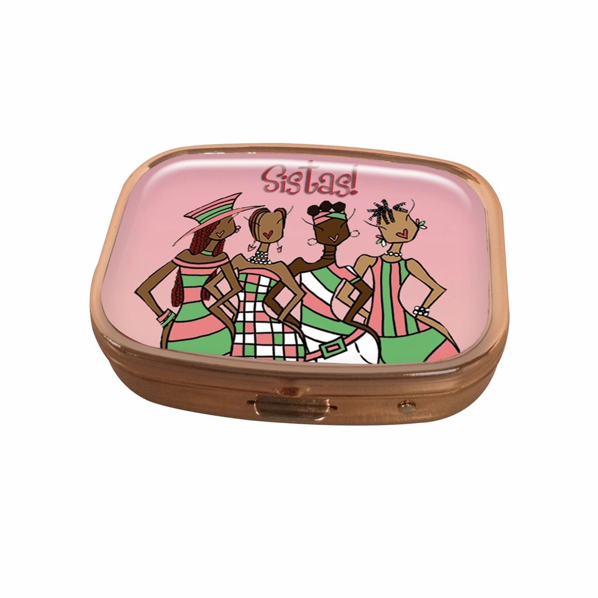 Pink Sistas! Pill Box