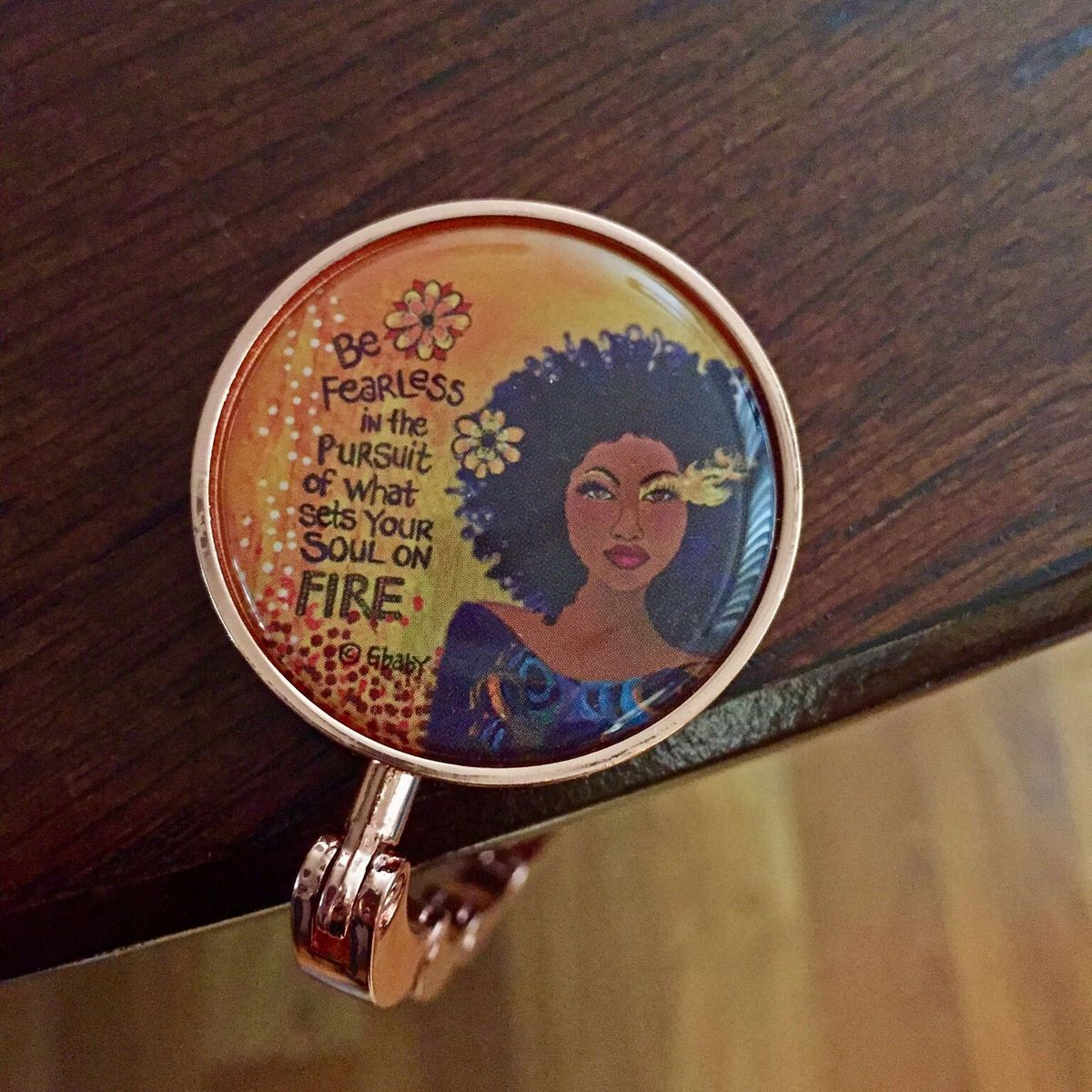 Soul On Fire Purse Hanger