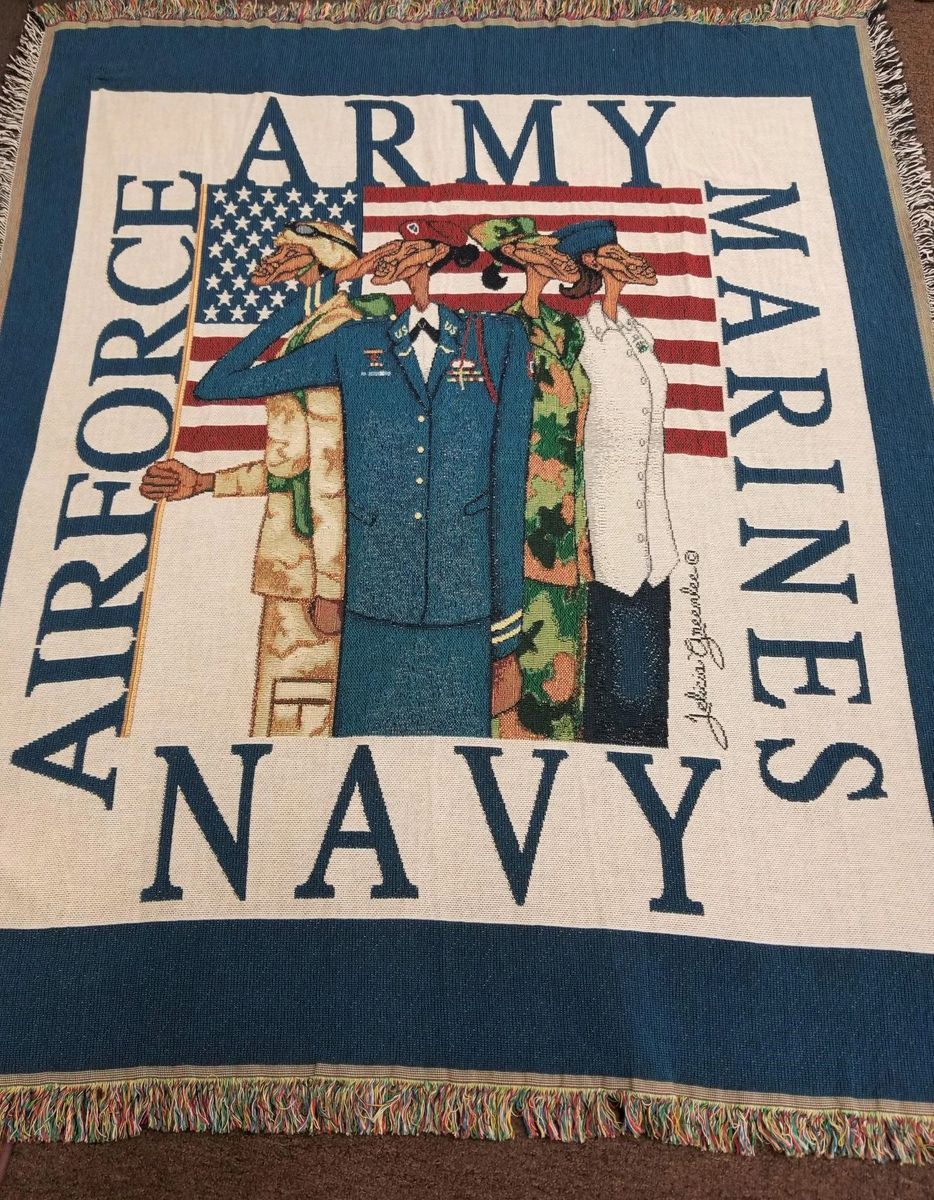 Proud To Be An American Blanket Throw