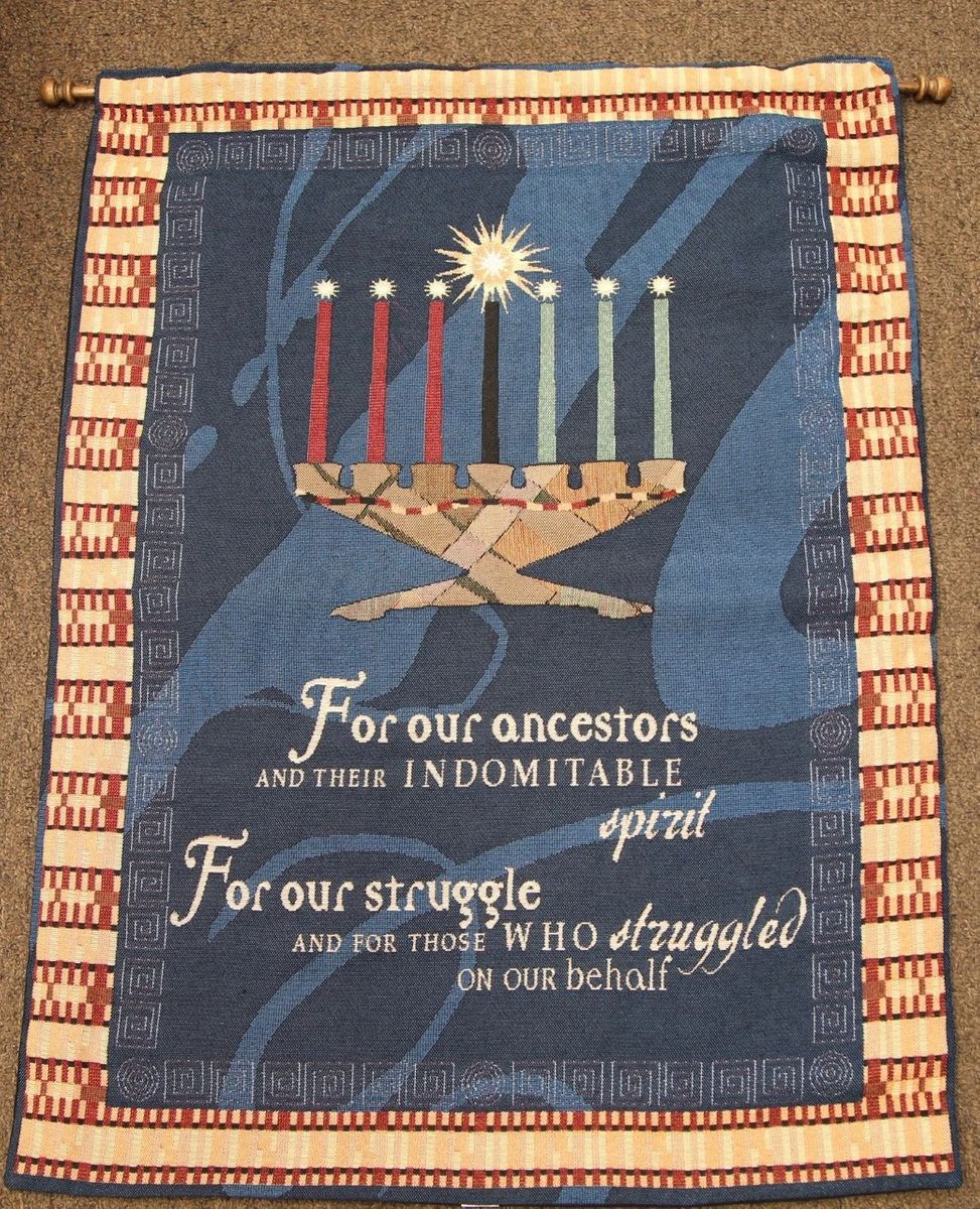 Kwanzaa Wall Hanging Tapestry alt