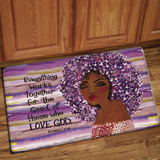 Everything Works Together For The Good ..... Interior Floor Mat