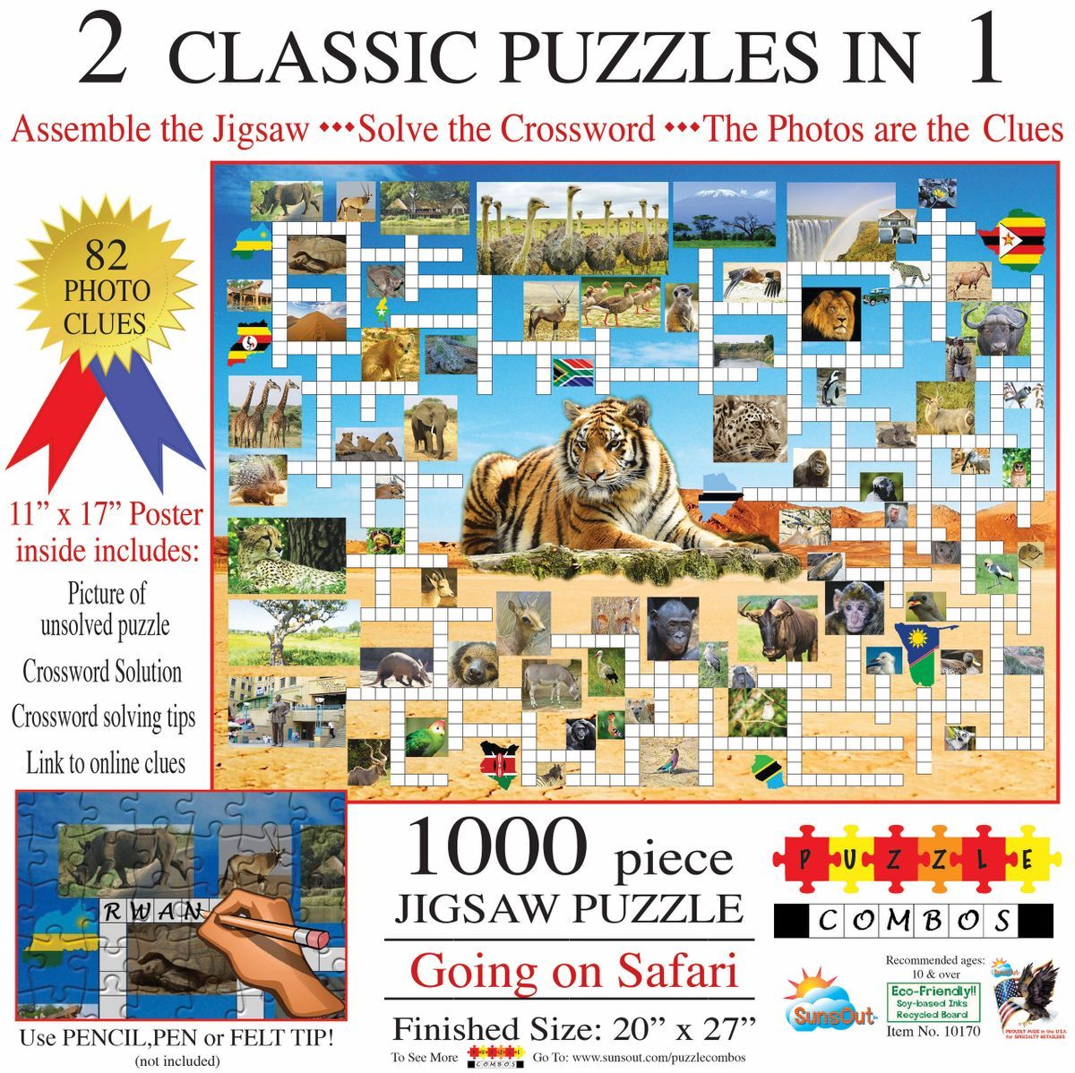 Going on Safari - Two Combo - Puzzle