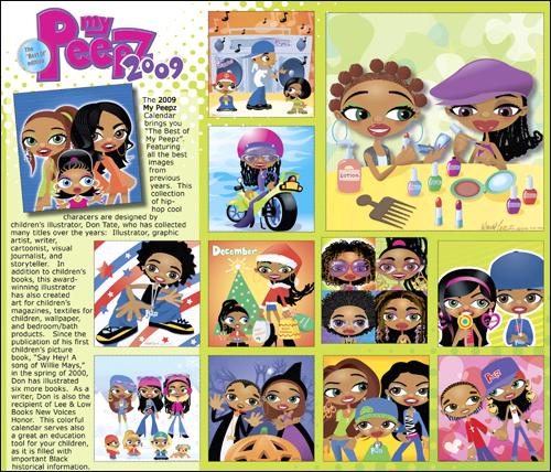 2009 my Peepz 12 -Month Calendar