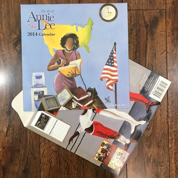 2014 Annie Lee Calendar contains the artwork of the incredible artist. Great as a gift or pictures can be framed after use.