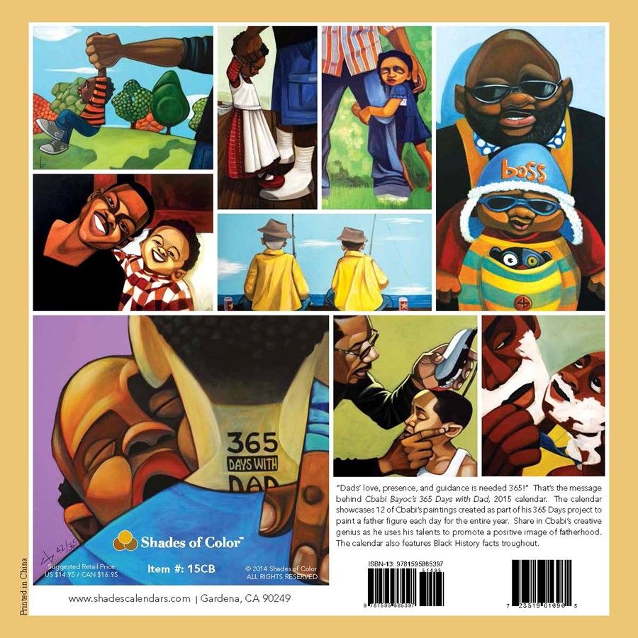 African American Wall Calendar 12 x 12 with Gift Envelope Includes Black History Facts All Year Round