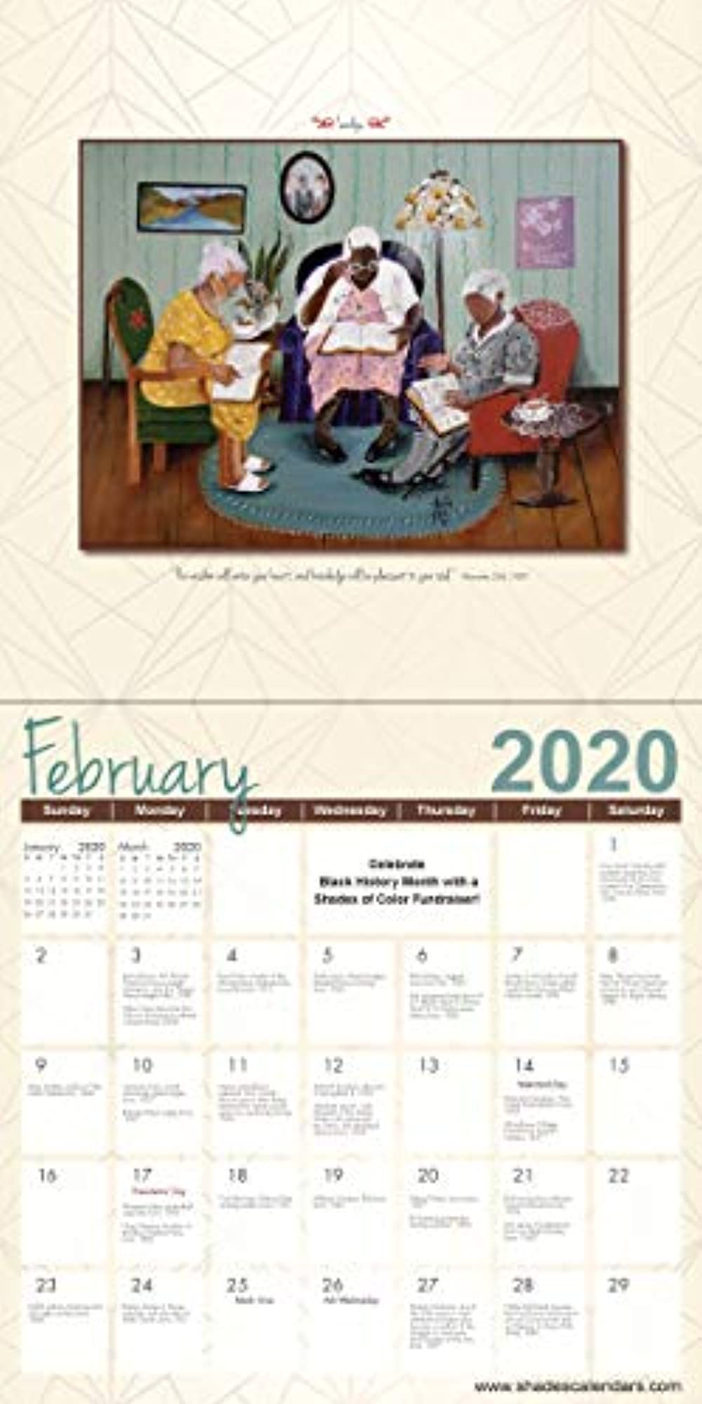 2020 The Art of Annie Lee: Keep The Faith Calendar