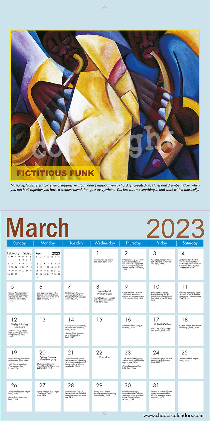 2023 Between The Lines Wall Calendar - David W.M. Cassidy