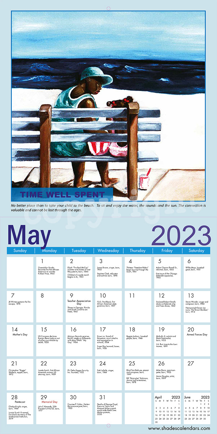 2023 Between The Lines Wall Calendar - David W.M. Cassidy