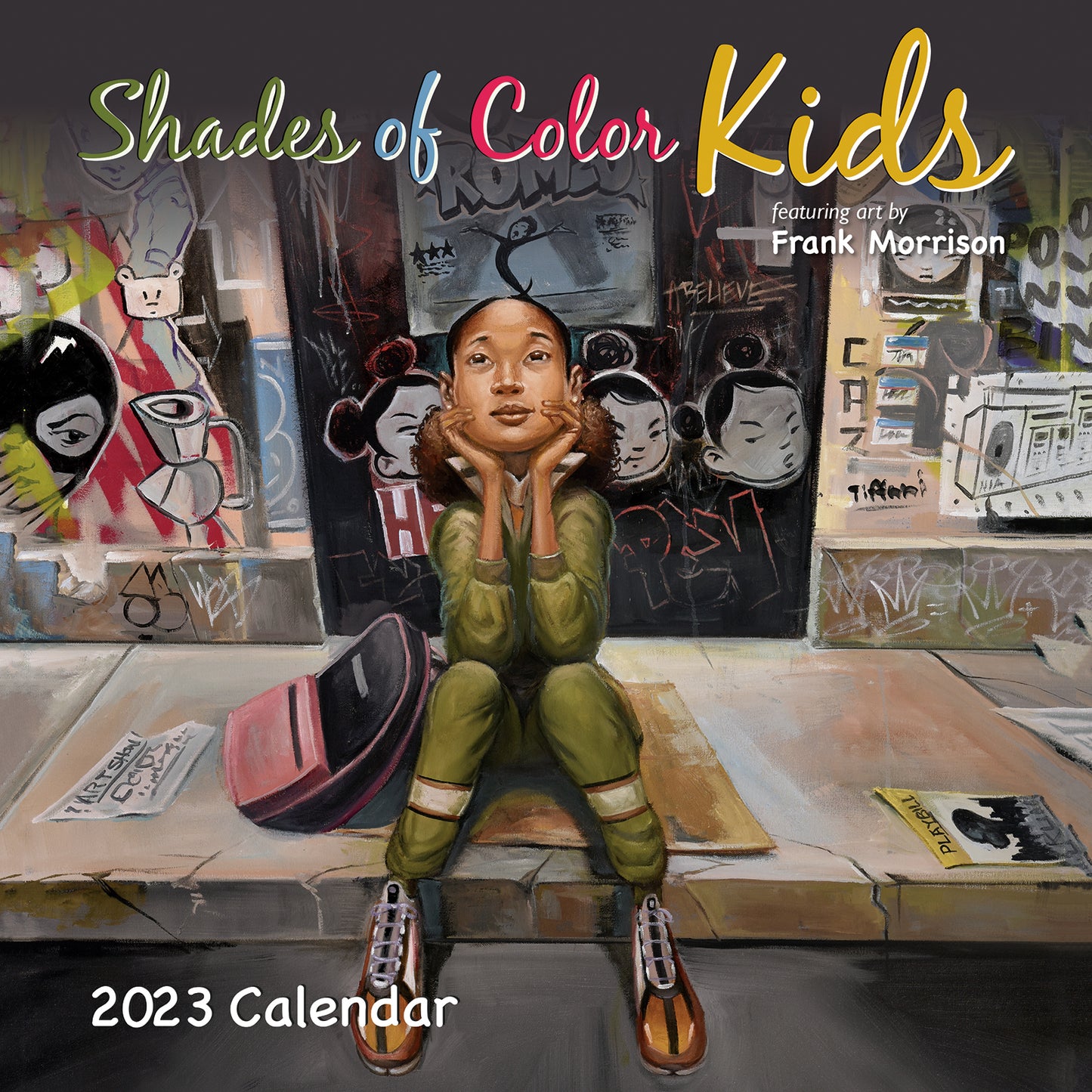 2023 Shades of Color Kids Wall Calendar - Frank Morrison