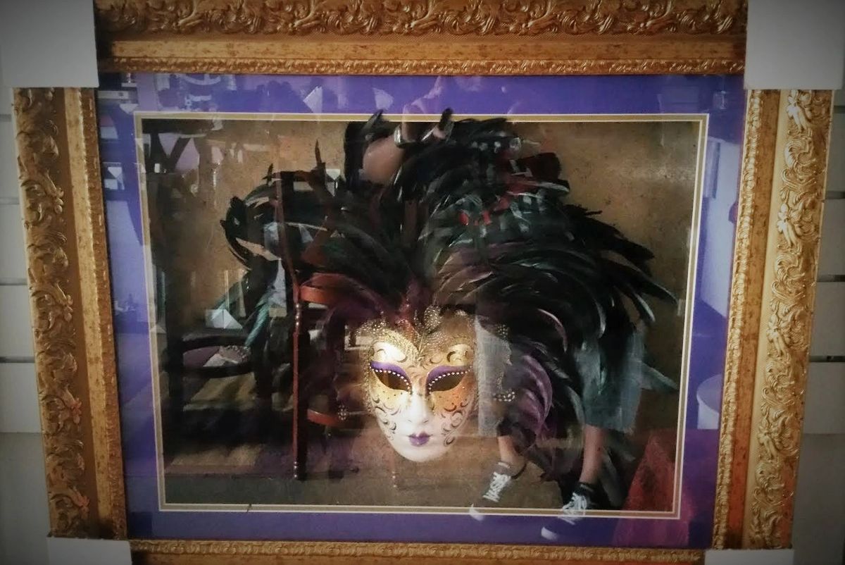 New Orleans Masks Shadow Box 2