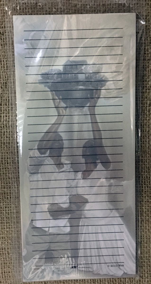 Give All To God Magnetic Note Pad
