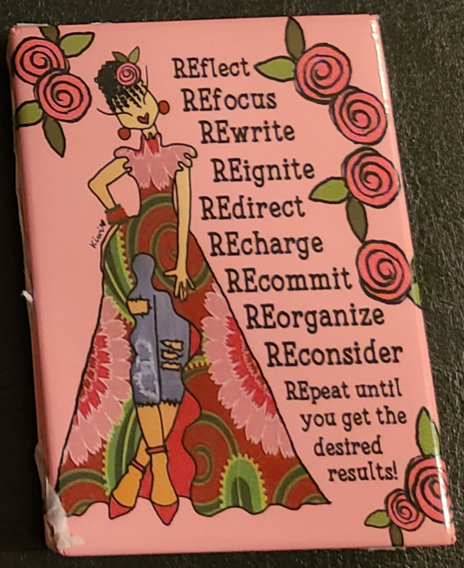 REflect, REfocus, REwrite... Magnet Kiwi McDowell