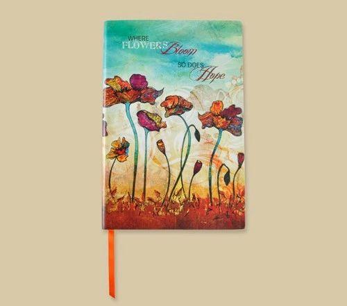Size 5.5 x 8.375 – 192 unique design lined pages Bible verse on every page – Ribbon bookmark 5 x 8.25 Expandable inner pocket