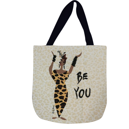 Be You Woven Tote Bag