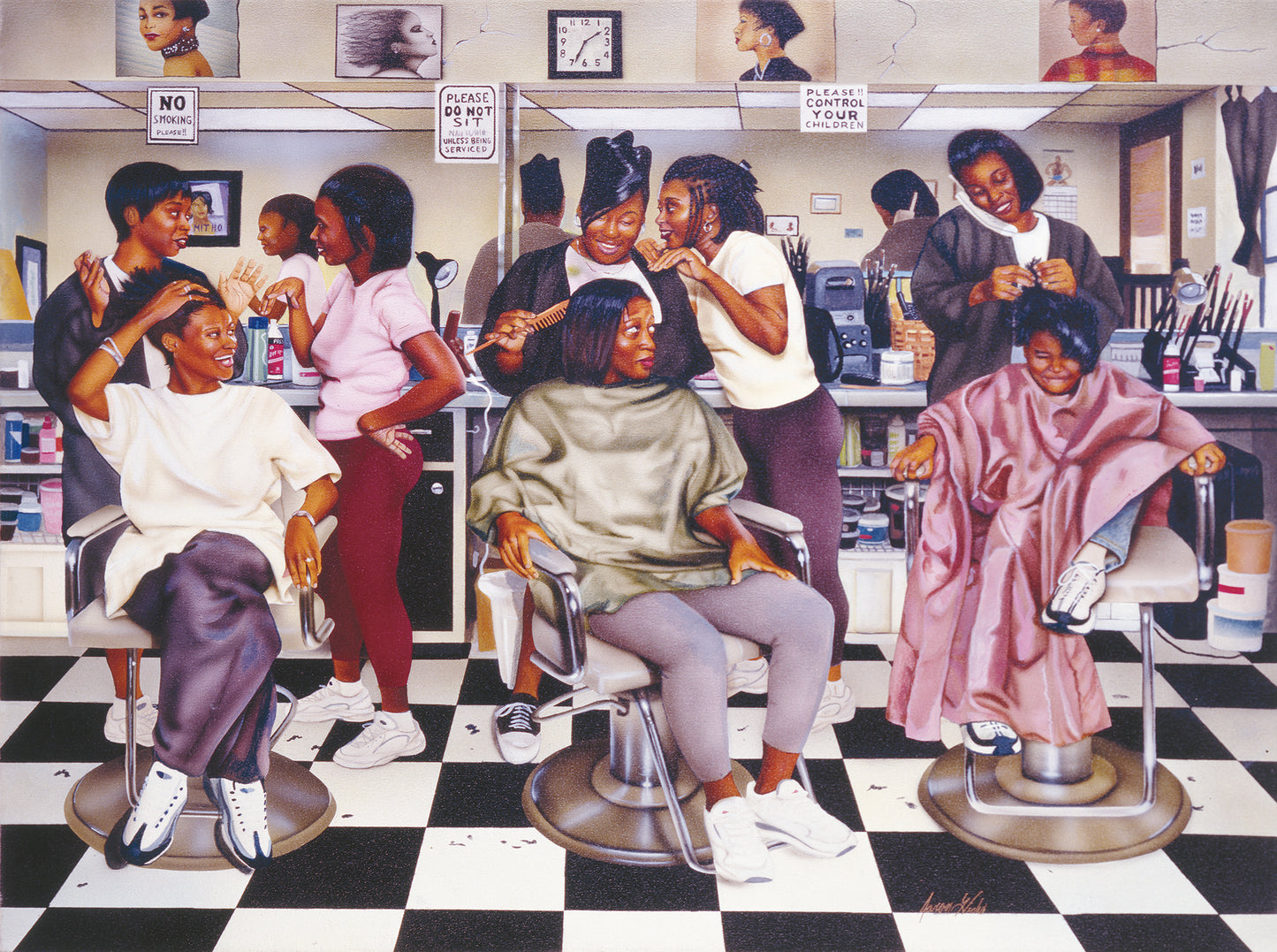 Beauty Shop Gossip Puzzle